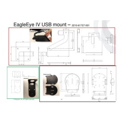 Poly Support de montage pour caméra EagleEye4 USB